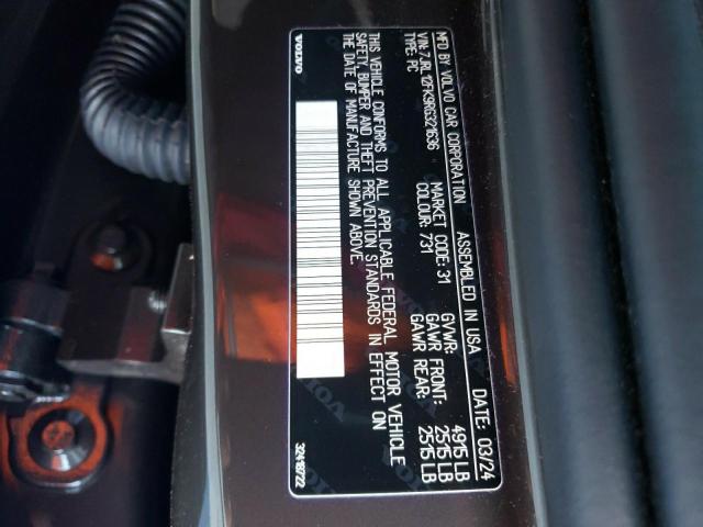 2024 VOLVO S60 CORE 7JRL12FK9RG321636