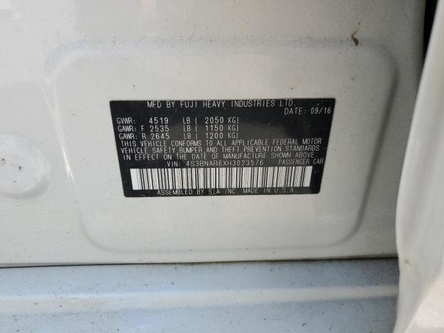 2017 SUBARU LEGACY SPO 4S3BNAR6XH3023576
