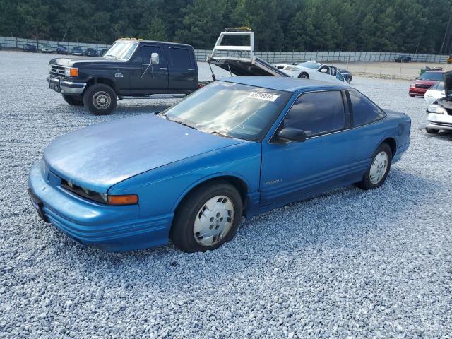 OLDSMOBILE CUTLASS SU 1992 blue coupe gas 1G3WH14T0ND335739 photo #1