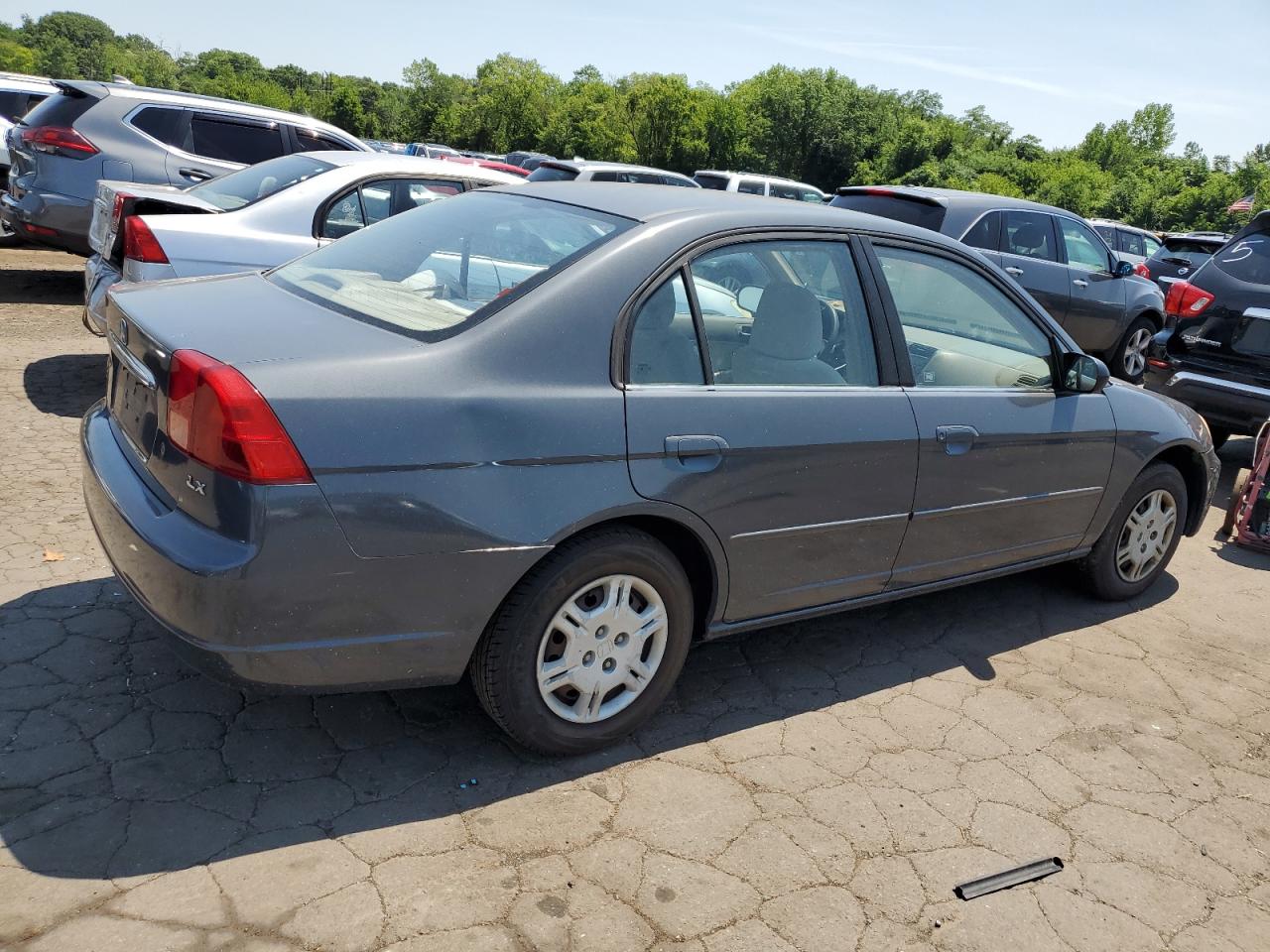 Lot #2928586779 2002 HONDA CIVIC