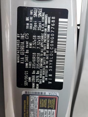 2022 KIA SORENTO S - 5XYRLDLC0NG077688