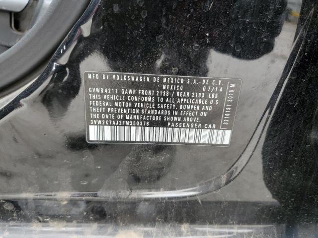 2015 VOLKSWAGEN JETTA BASE - 3VW2K7AJ2FM350378