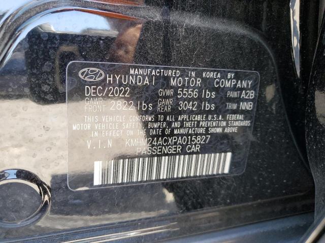 2023 Hyundai Ioniq 6 Se VIN: KMHM24ACXPA015827 Lot: 61260224