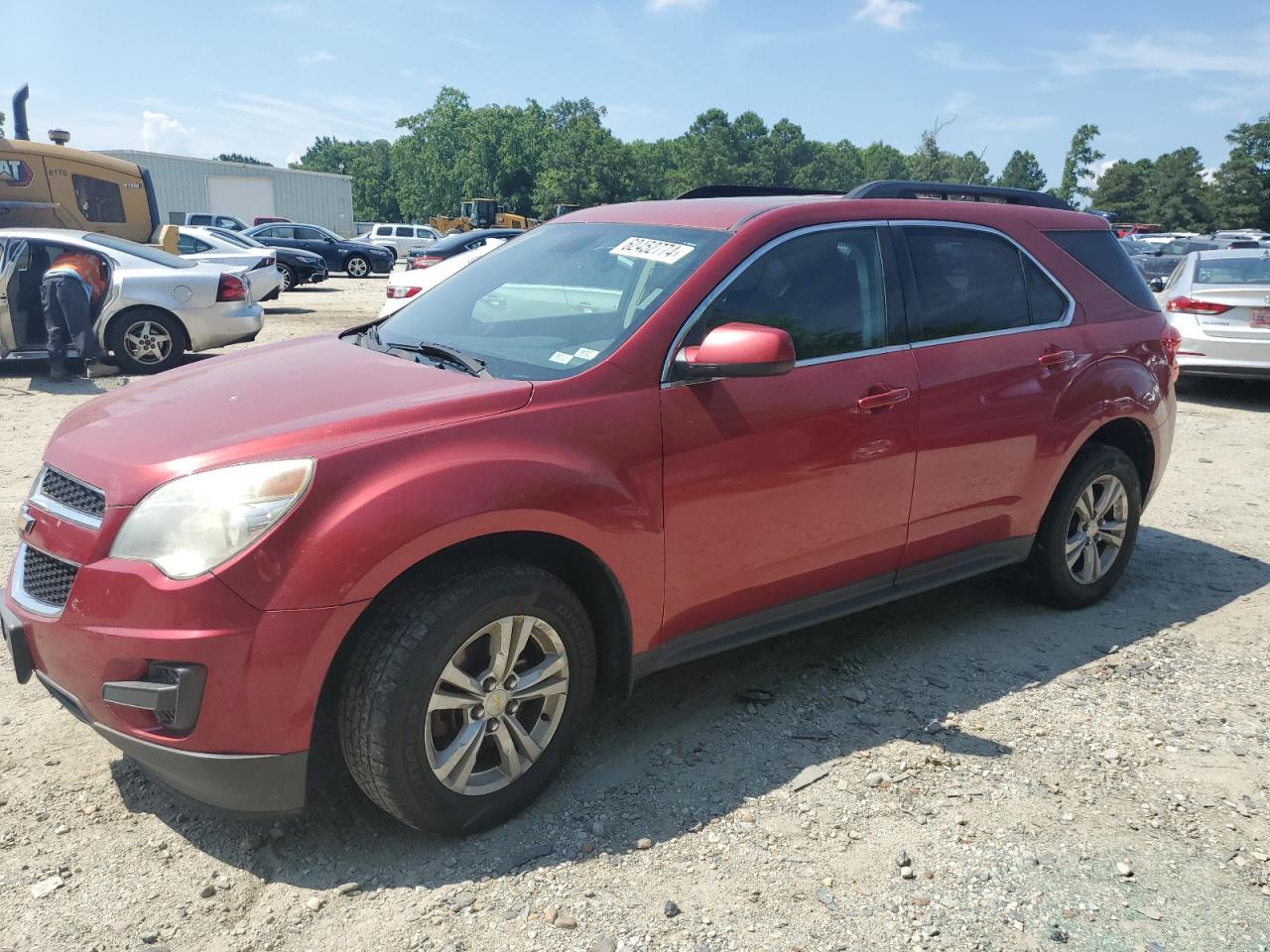 2013 Chevrolet Equinox Lt vin: 2GNALDEK2D6110646