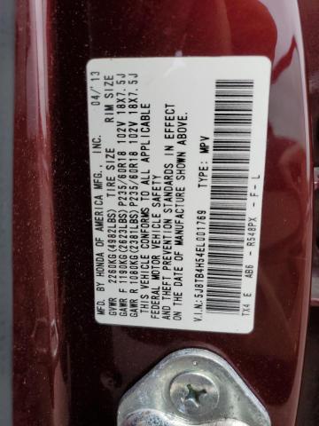 VIN 5J8TB4H54EL001769 2014 Acura RDX, Technology no.13