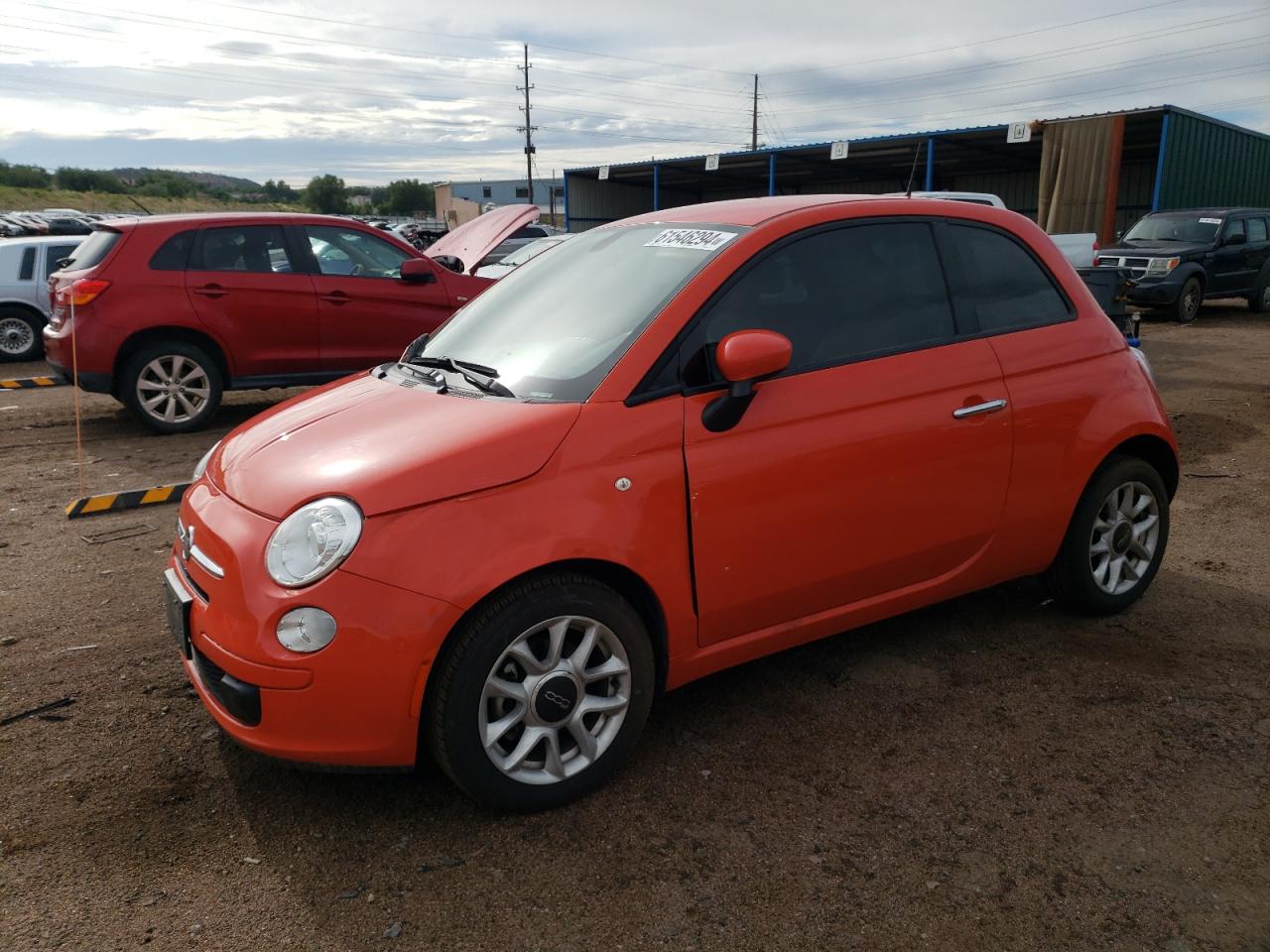 2017 Fiat 500 Pop vin: 3C3CFFKR6HT553751