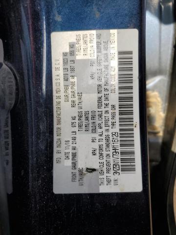 2017 MAZDA 3 TOURING - 3MZBN1V79HM116129