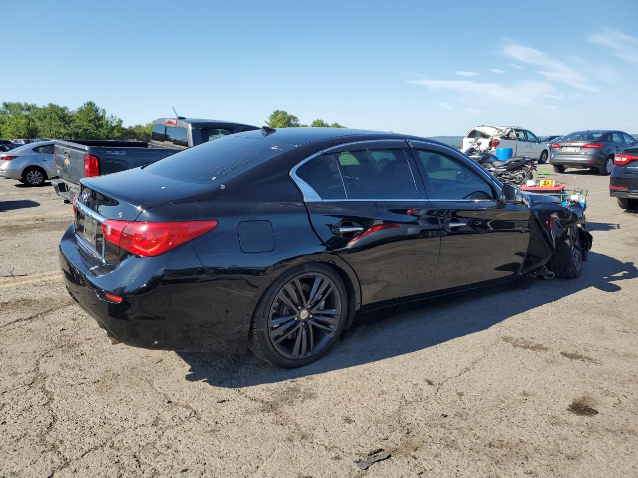 JN1BV7AP4EM673536 2014 Infiniti Q50 Base