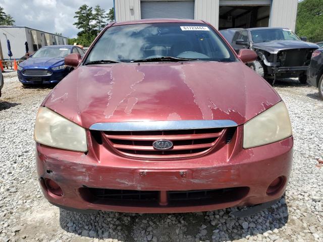 2006 Kia Spectra Lx VIN: KNAFE121665272004 Lot: 61723444