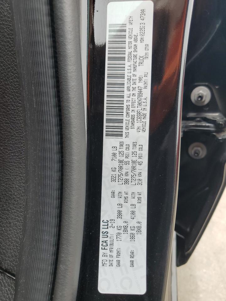 1C6SRFLT0KN789447 2019 Ram 1500 Rebel