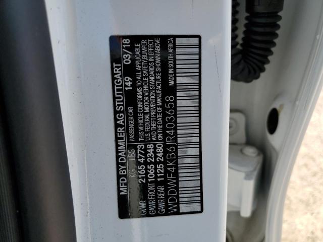 2018 Mercedes-Benz C 300 4Matic VIN: WDDWF4KB6JR403658 Lot: 61373384