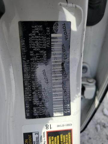 2015 TOYOTA AVALON XLE - 4T1BK1EB8FU147098