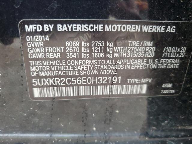 VIN 5UXKR2C56E0H32191 2014 BMW X5, Sdrive35I no.13