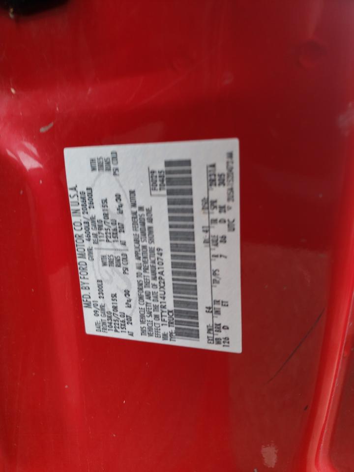 1FTYR14UX2PA10749 2002 Ford Ranger Super Cab