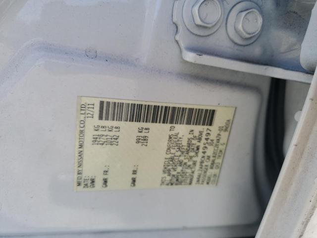 1N4AL2AP8CN495497 2012 Nissan Altima Base