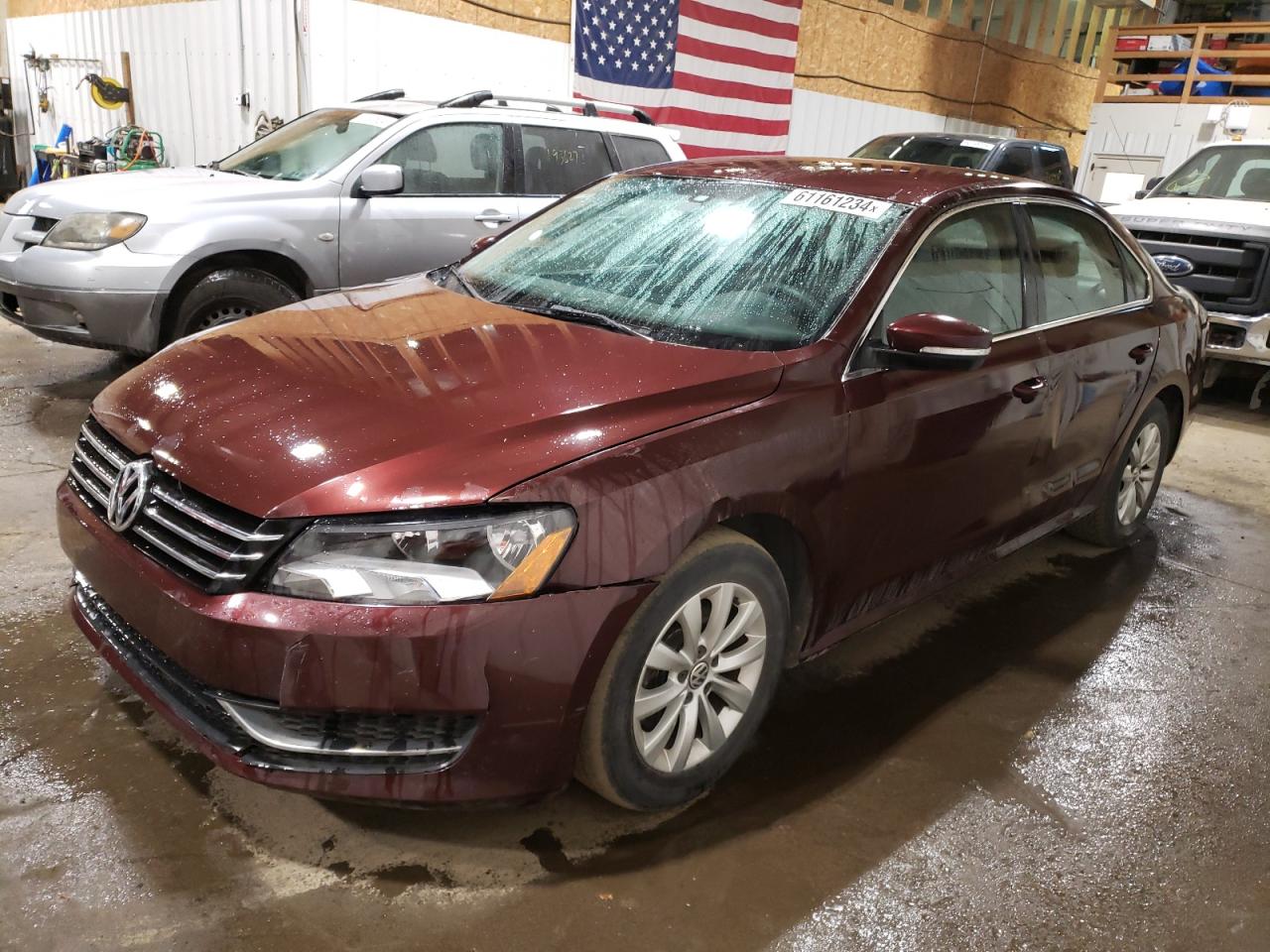 2013 Volkswagen Passat Se vin: 1VWBP7A36DC106217