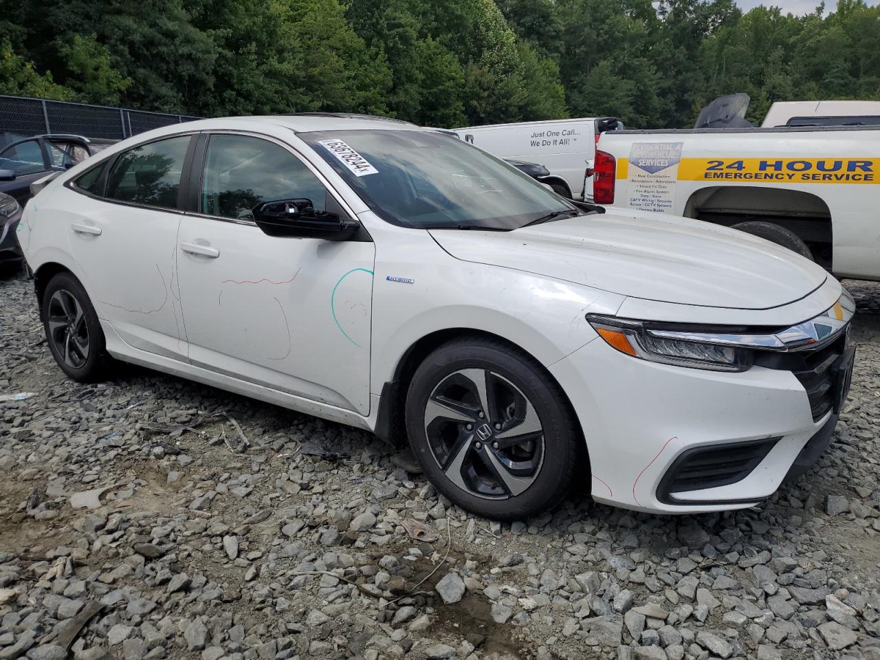 Lot #2928596686 2021 HONDA INSIGHT EX