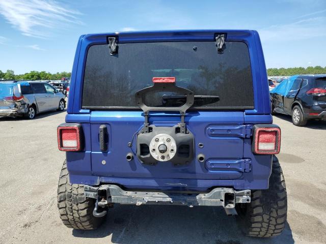 2019 Jeep Wrangler Unlimited Sahara VIN: 1C4HJXEG4KW596504 Lot: 57008254