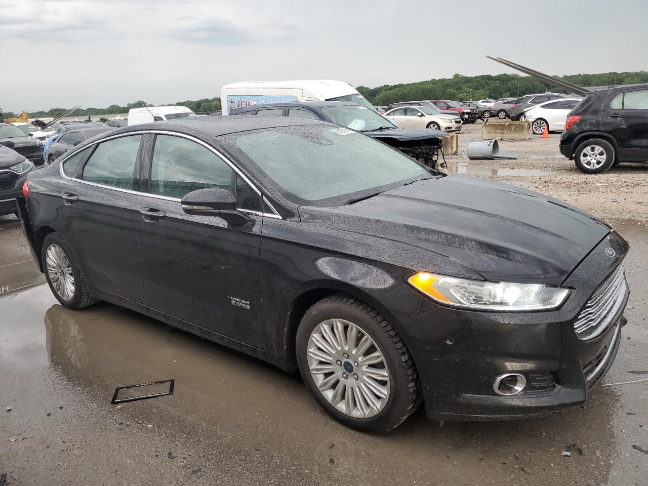 Lot #2684745538 2014 FORD FUSION TIT