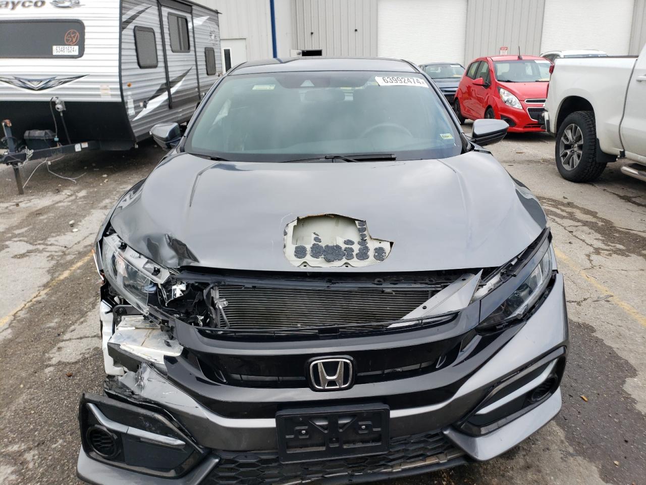 Lot #2698648648 2021 HONDA CIVIC LX