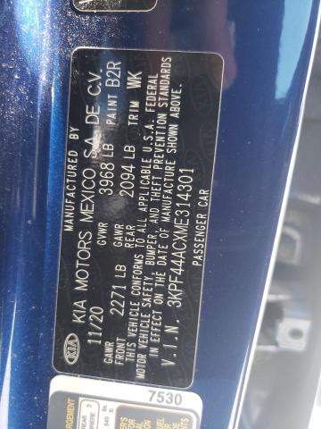 2021 KIA FORTE GT - 3KPF44ACXME314301