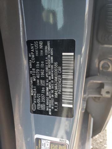 2021 HYUNDAI ELANTRA BL - KMHLM4AJ4MU006586