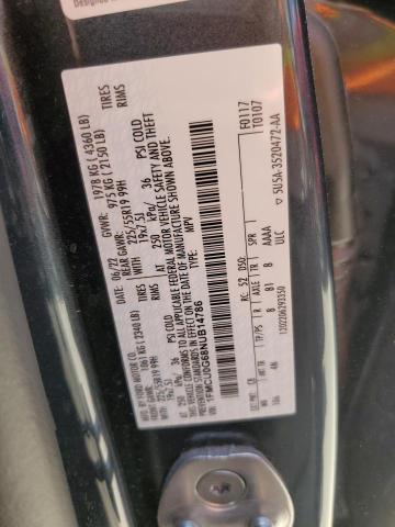 2022 Ford Escape Se VIN: 1FMCU0G68NUB14786 Lot: 61718214