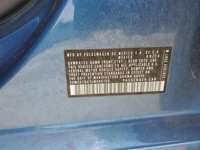 2020 VOLKSWAGEN JETTA S - 3VWC57BU7LM080158