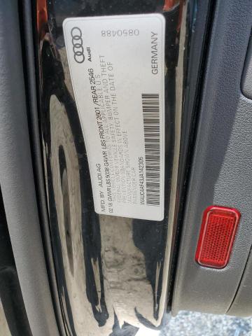 2018 AUDI S4 PRESTIG WAUC4AF43JA142305