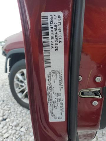 2021 Jeep Cherokee Latitude Lux VIN: 1C4PJMMXXMD121093 Lot: 61812254