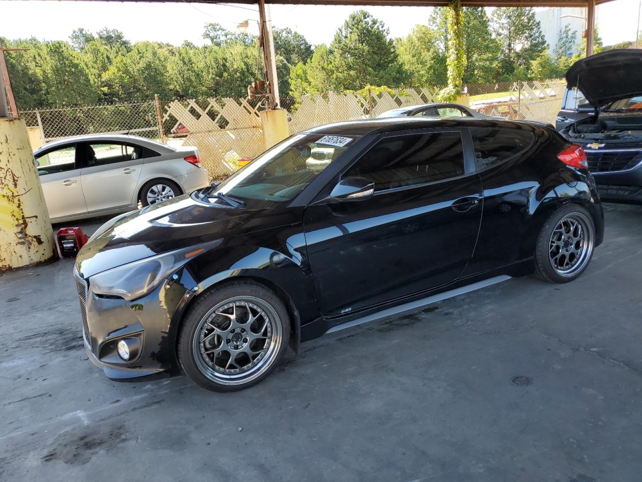 2014 Hyundai Veloster Turbo vin: KMHTC6AE8EU193639