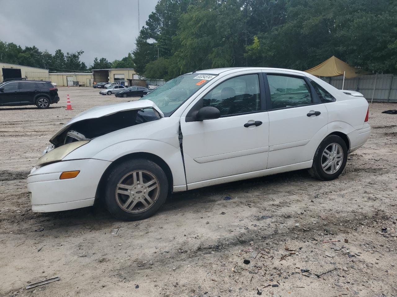 FORD FOCUS SE 2000 white sedan 4d gas 1FAHP3434YW213522 photo #1