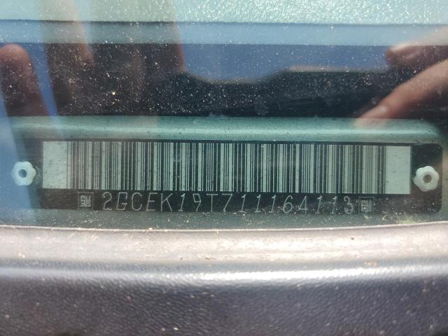 2GCEK19T711164113 2001 Chevrolet Silverado K1500
