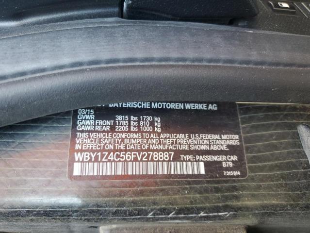 VIN WBY1Z4C56FV278887 2015 BMW I3, Rex no.12