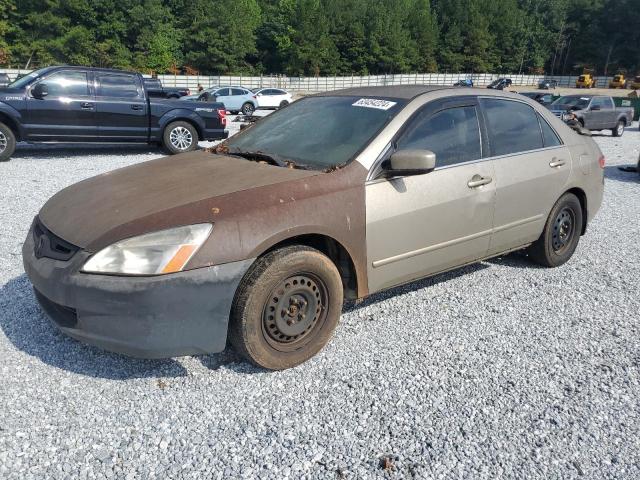 HONDA ACCORD LX 2004 tan  gas 3HGCM56394G709626 photo #1