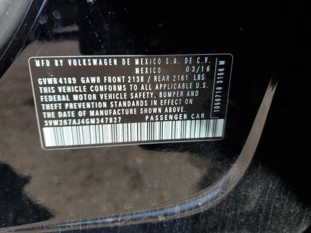 2016 VOLKSWAGEN JETTA S - 3VW267AJ4GM347827