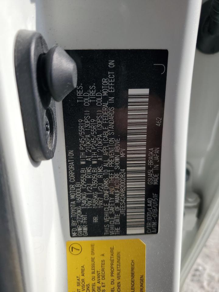 JTEES42A982002824 2008 Toyota Highlander Limited