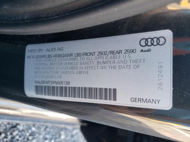 2015 AUDI A6 PREMIUM - WAUDFAFC5FN005128