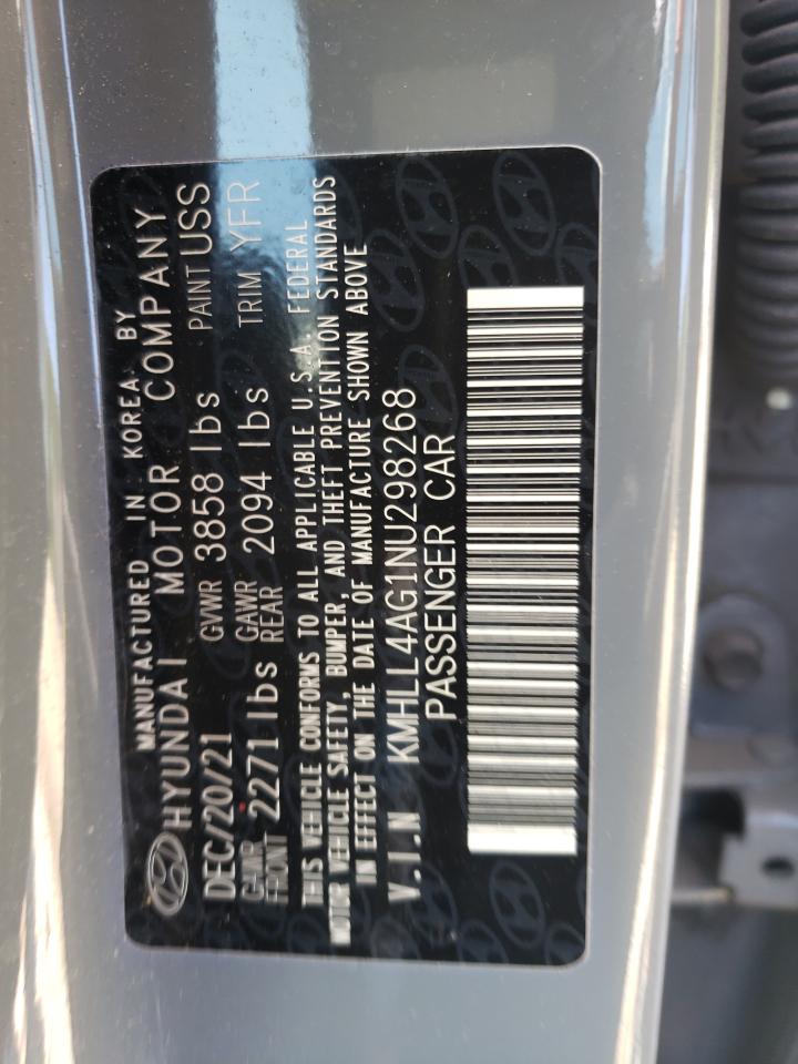 KMHLL4AG1NU298268 2022 Hyundai Elantra Se