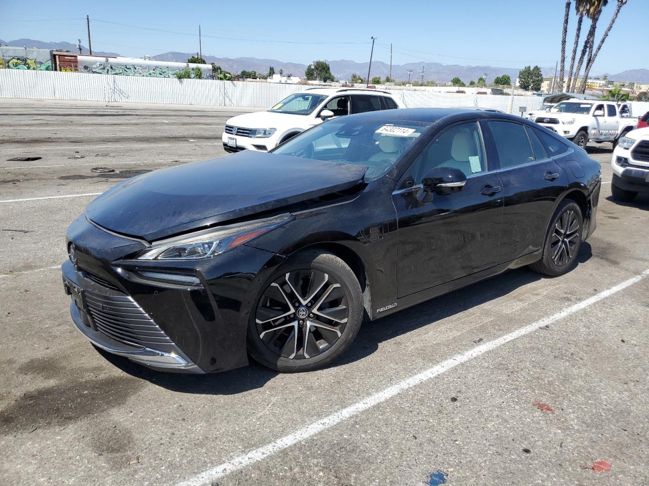 TOYOTA MIRAI XLE 2023 black  hydrogen fuel cell JTDAAAAA3PA010699 photo #1