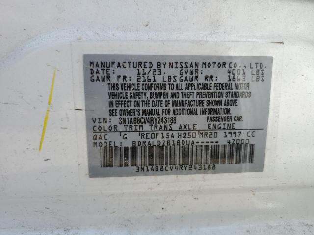2024 NISSAN SENTRASV - 3N1AB8CV4RY243188
