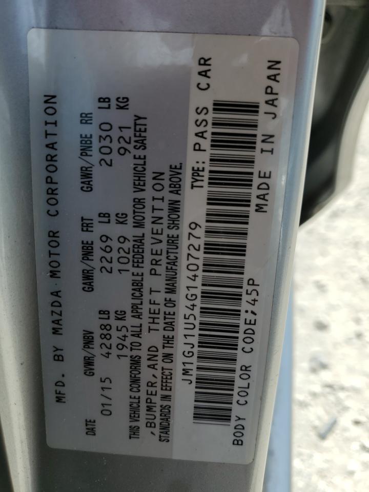 JM1GJ1U54G1407279 2016 Mazda 6 Sport