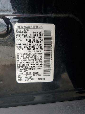 2017 NISSAN ROGUE S - JN8AT2MT5HW145897