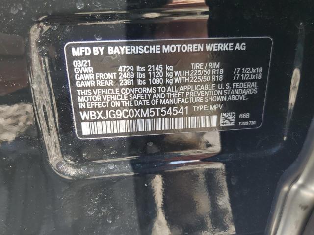 VIN WBXJG9C0XM5T54541 2021 BMW X1, Xdrive28I no.13