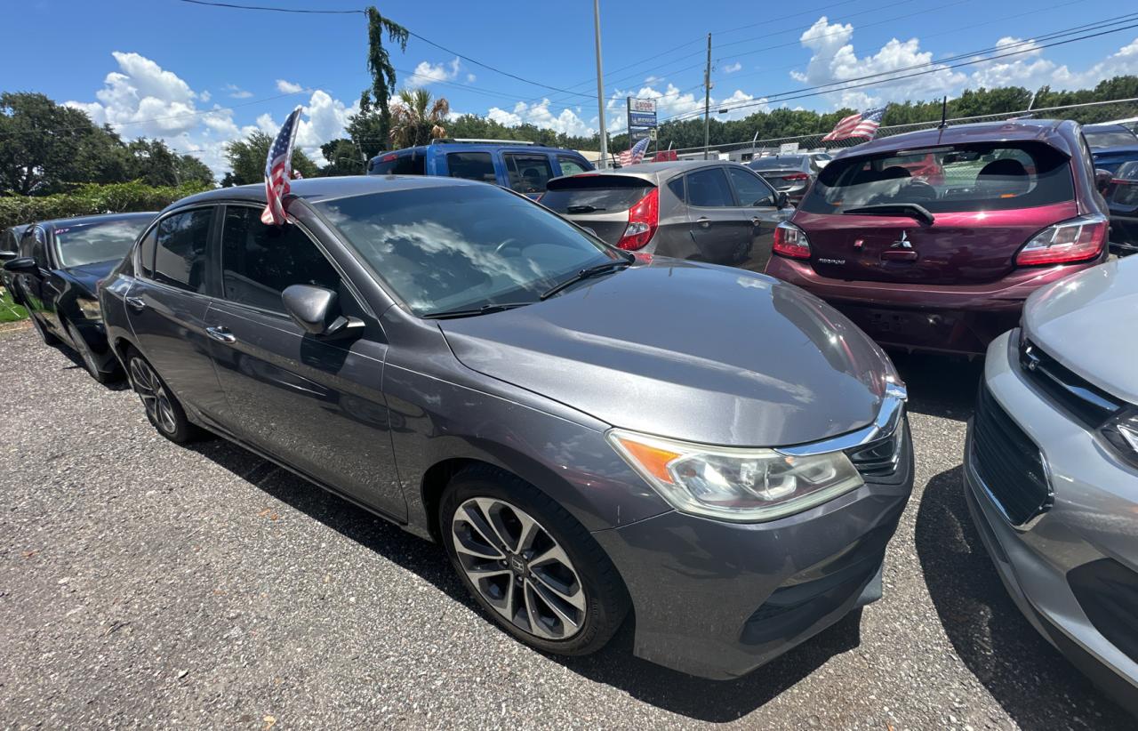 2016 Honda Accord Lx vin: 1HGCR2F30GA174169