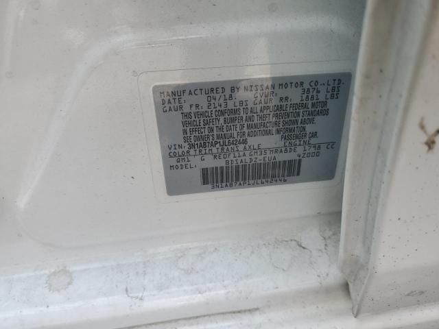 2018 NISSAN SENTRA S - 3N1AB7AP1JL642446