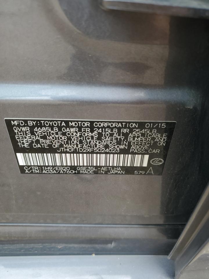 JTHCF1D2XF5024023 2015 Lexus Is 250