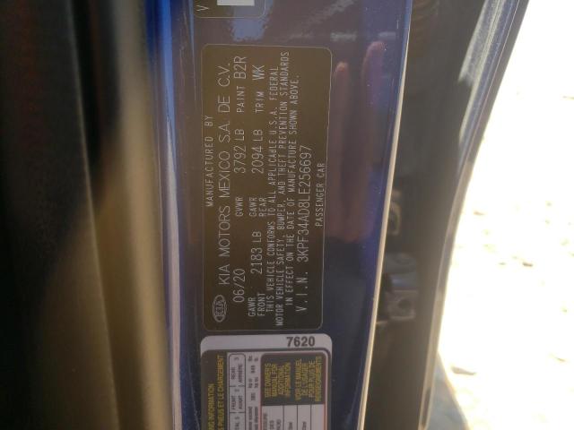 2020 KIA FORTE GT L - 3KPF34AD8LE256697