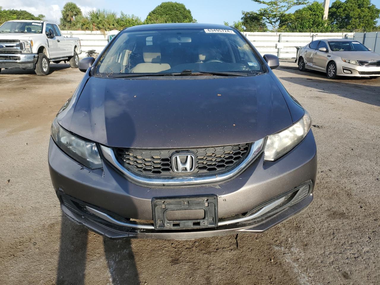 2013 Honda Civic Lx vin: 2HGFB2F57DH598867