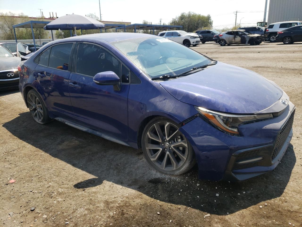 2020 Toyota Corolla Se vin: 5YFS4RCE3LP018270